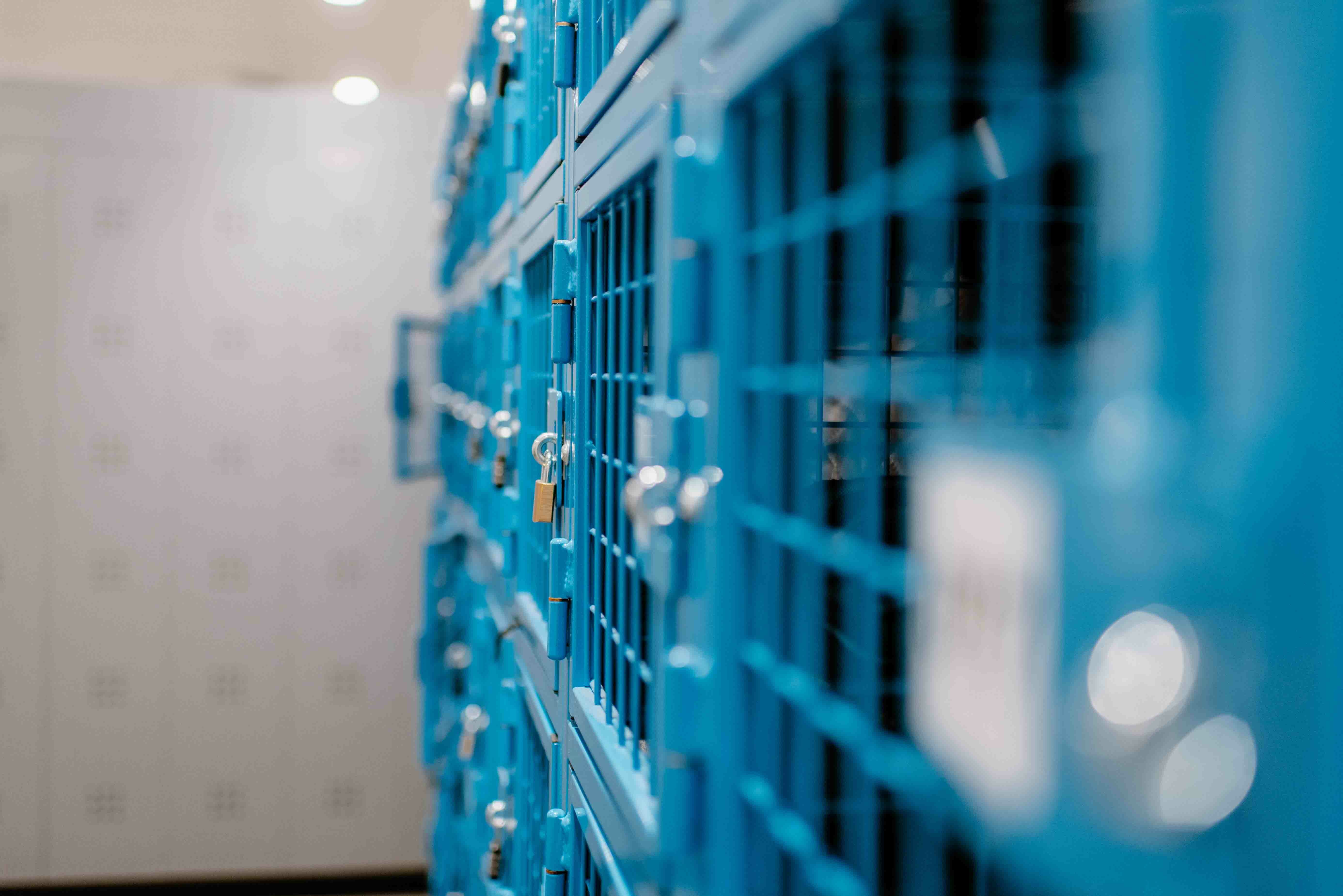 Gaaslockers Hoogvliet distributiecentrum