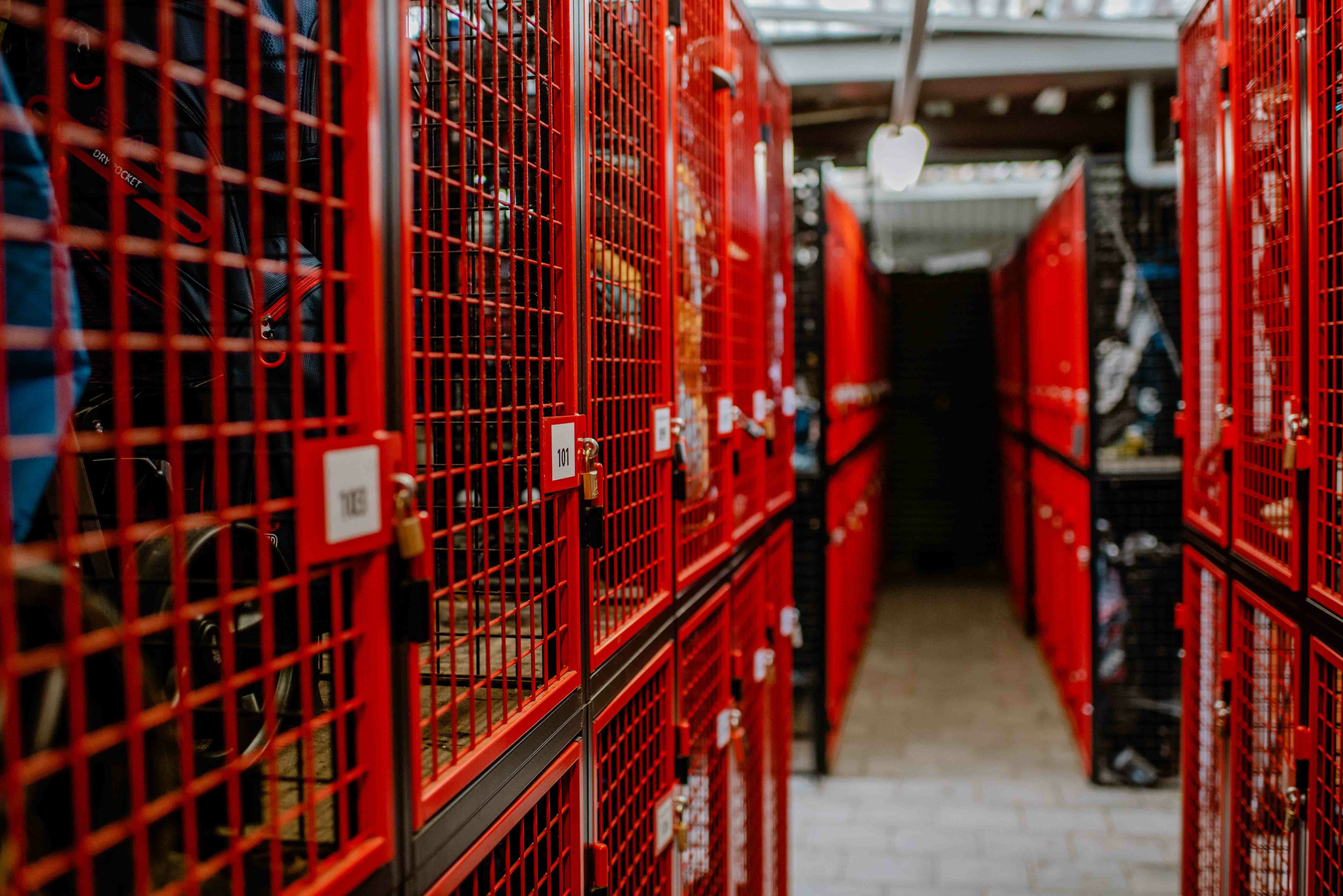 Gaaslockers op Golfclub Amsterdam Old Course