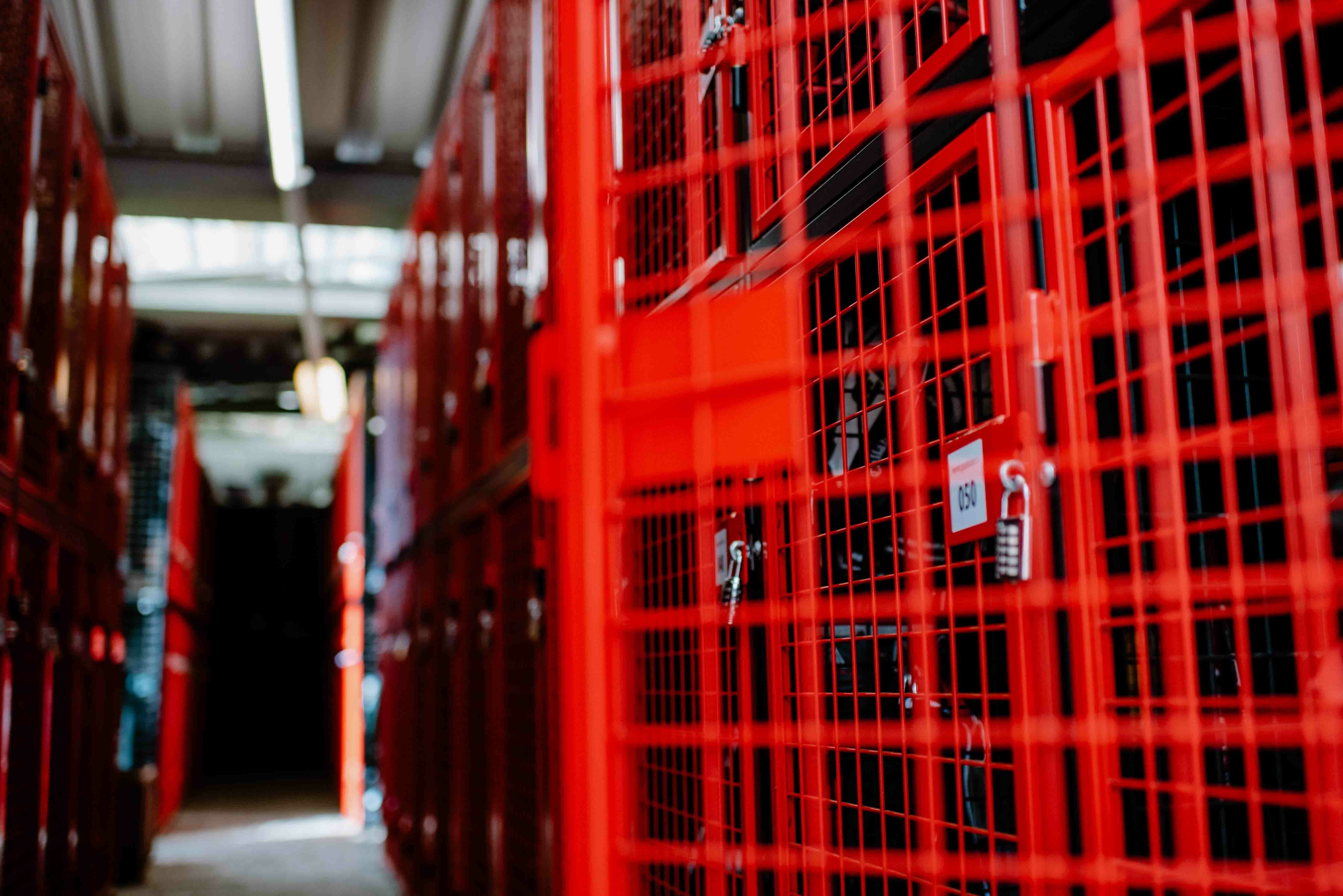 Gaaslockers voor brandweer