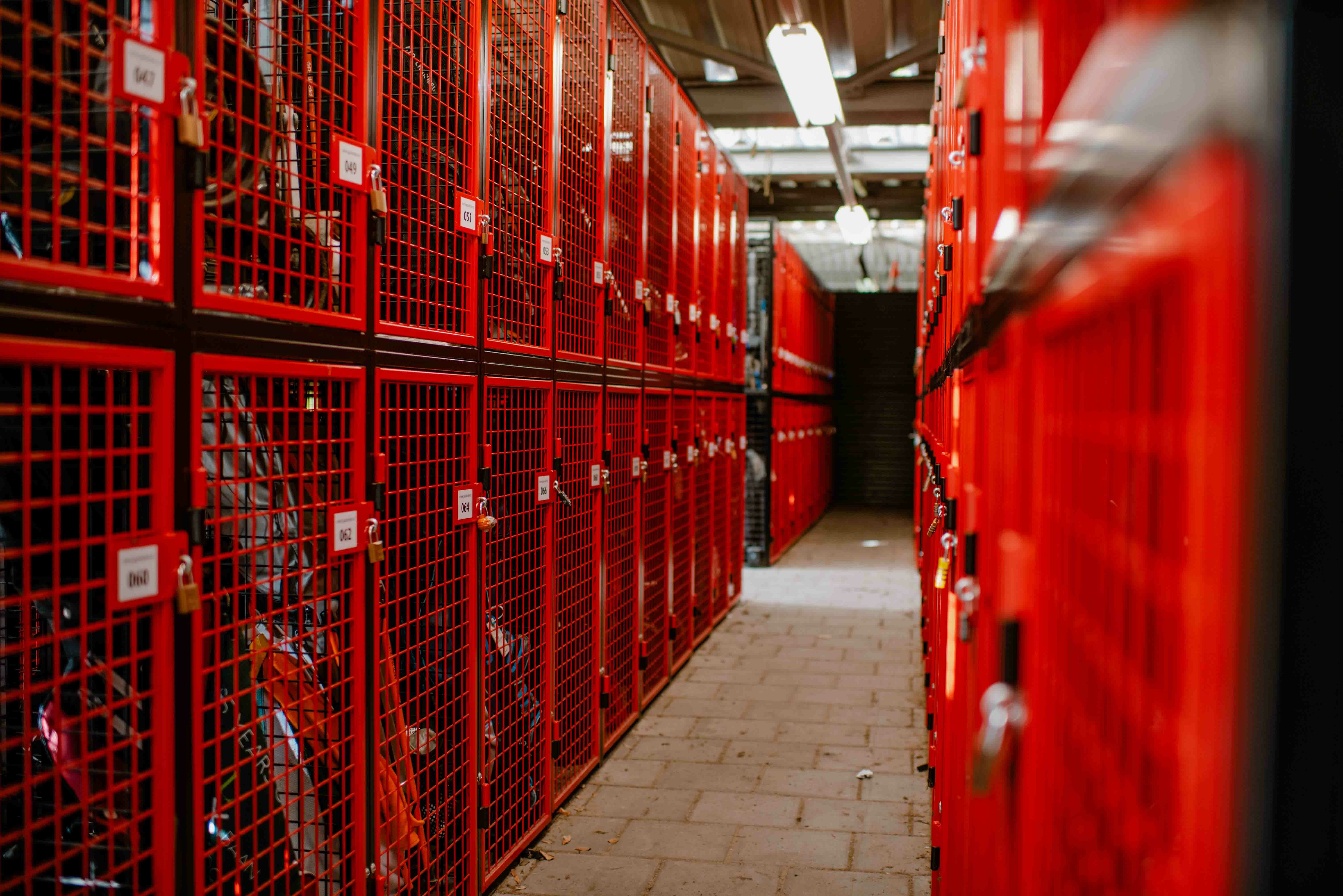 gaaslockers voor golfclub Amsterdam Old Course