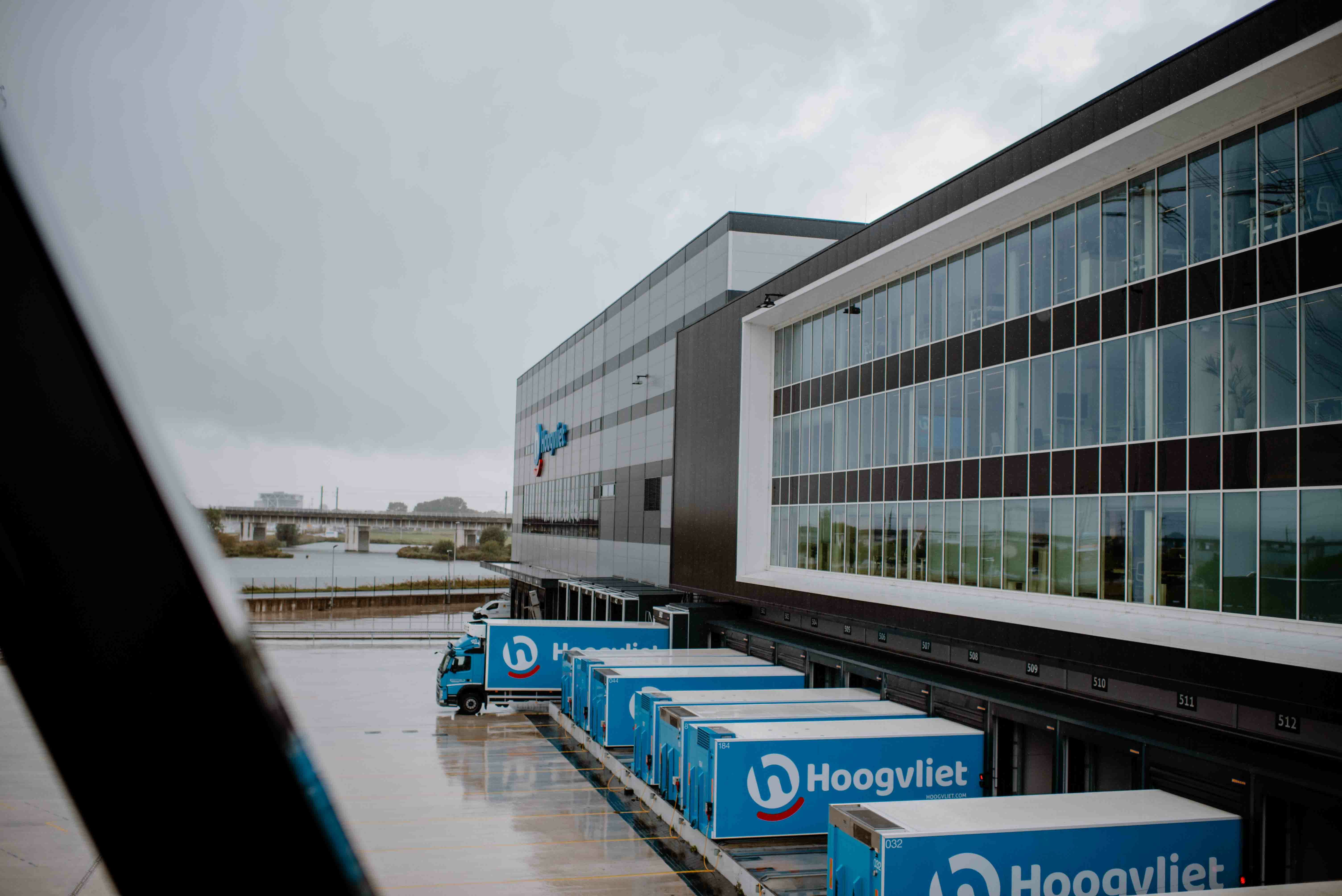 Gaaslocker voor koel en vriesruimte bij Distributiecentrum Hoogvliet