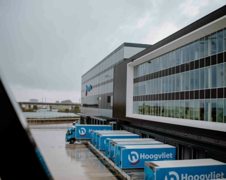 Gaaslocker voor koel en vriesruimte bij Distributiecentrum Hoogvliet