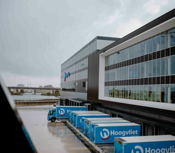Gaaslocker voor koel en vriesruimte bij Distributiecentrum Hoogvliet