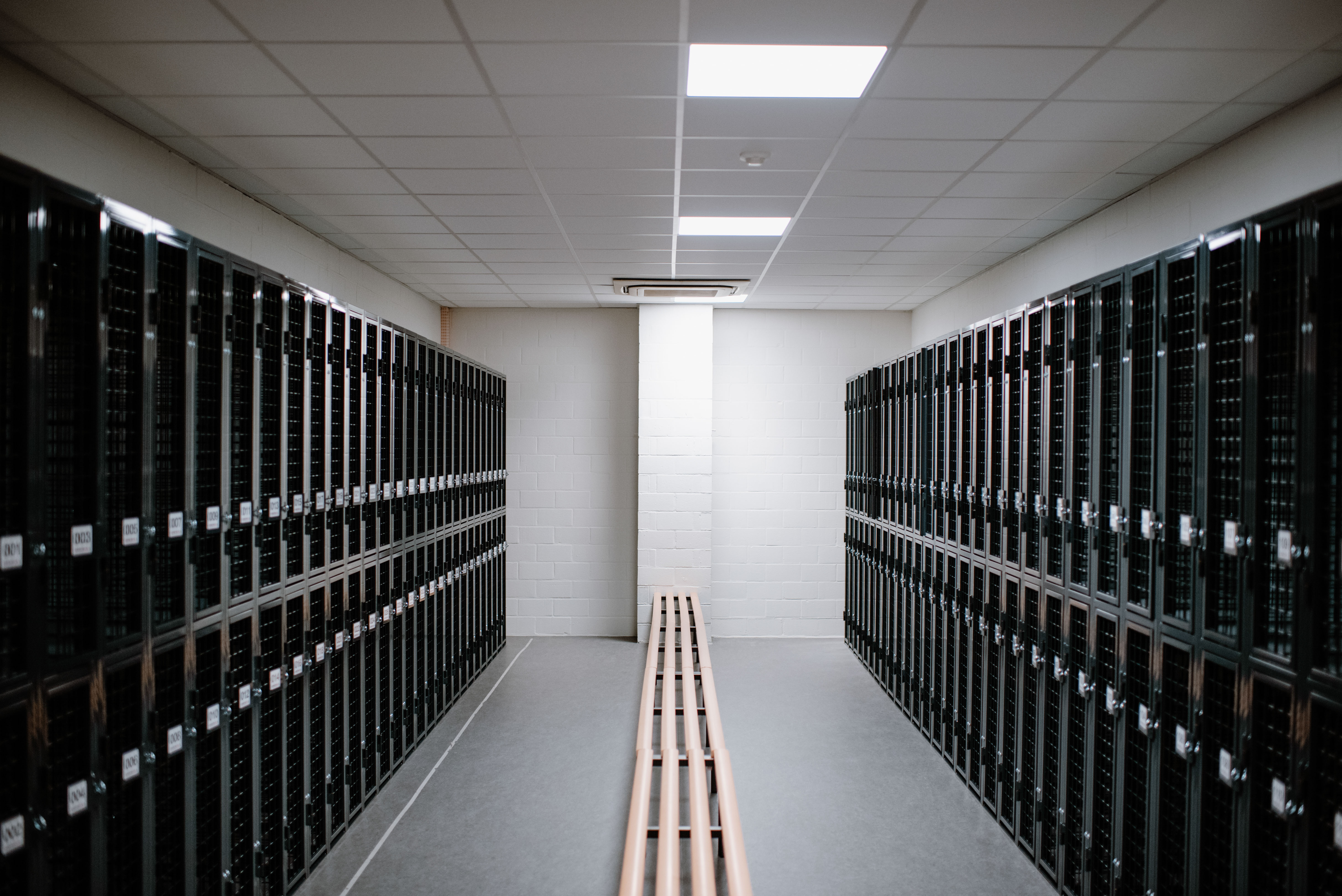 Opbergen voor personeel personeelskluisjes
