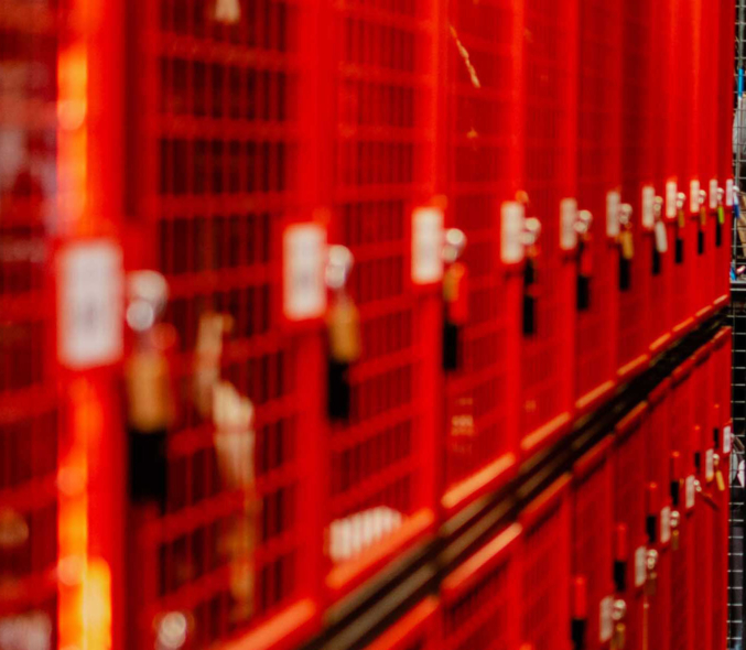 RASTERR sector brandweer lockers