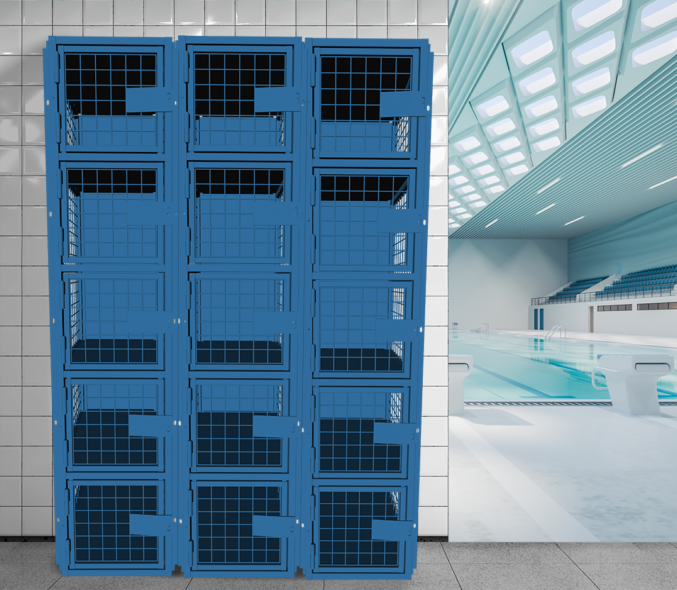 Locker Compact Zwembad
